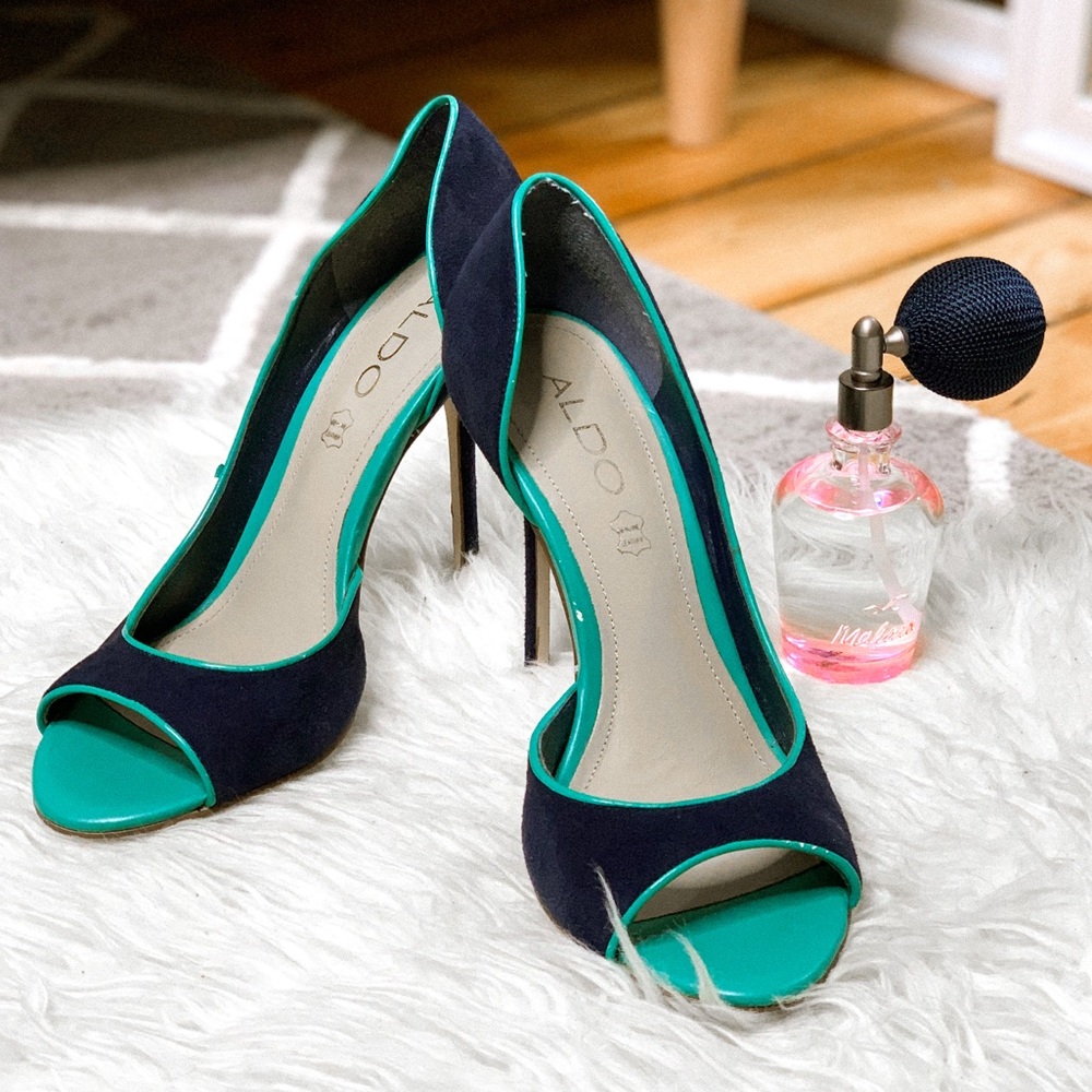 Blue & Teal Aldo heels